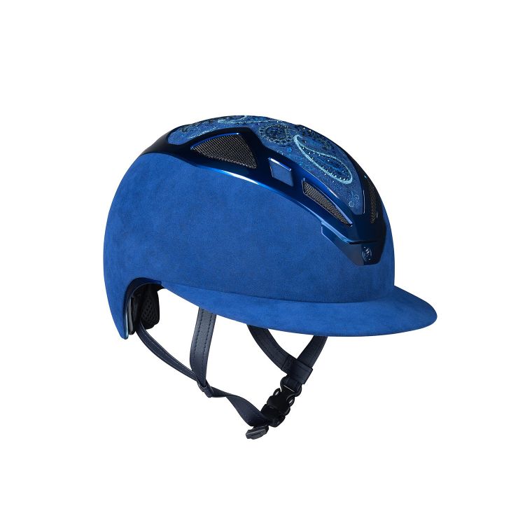 APEX DAMASK TOTAL BLU LADY HELMET