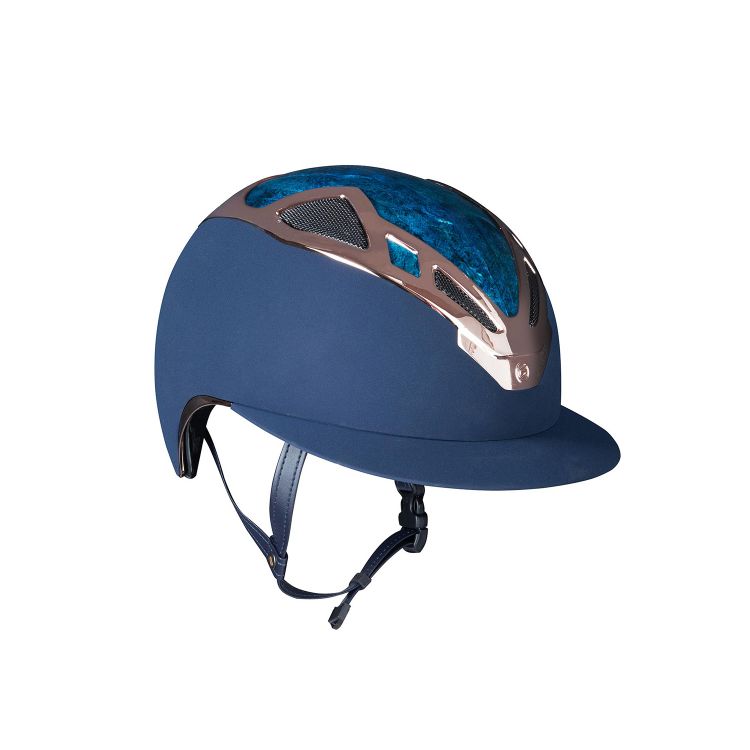 MOTHER OF PEARL LADY HELMET BLUE MATT