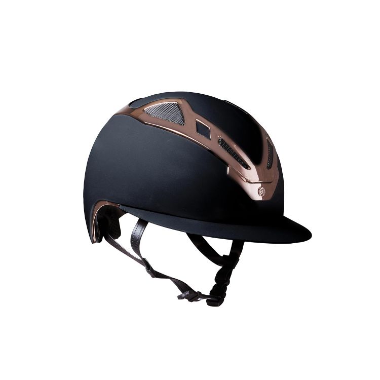 APEX CHR HELMET BLK MATT/ROSE GOLD LADY