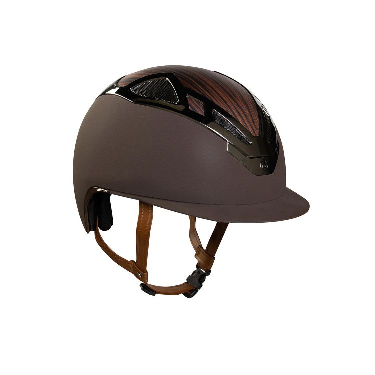 APEX WOOD HELMET BROWN MATT