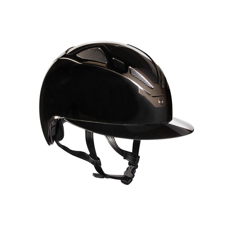 APEX CHROME LADY HELMET BLACK GLOSSY