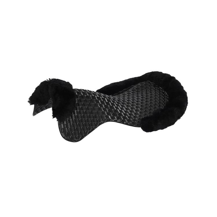 ACAVALLO RESPIRA AIR RELEASE GEL PAD CUT OUT SHEEPSKIN