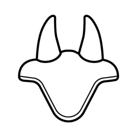 Show products in category Fly veils Picture for category Fly veils