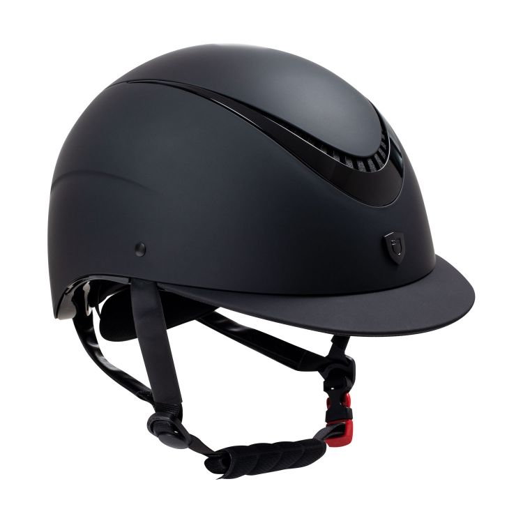 Unisex helmet with shiny frame