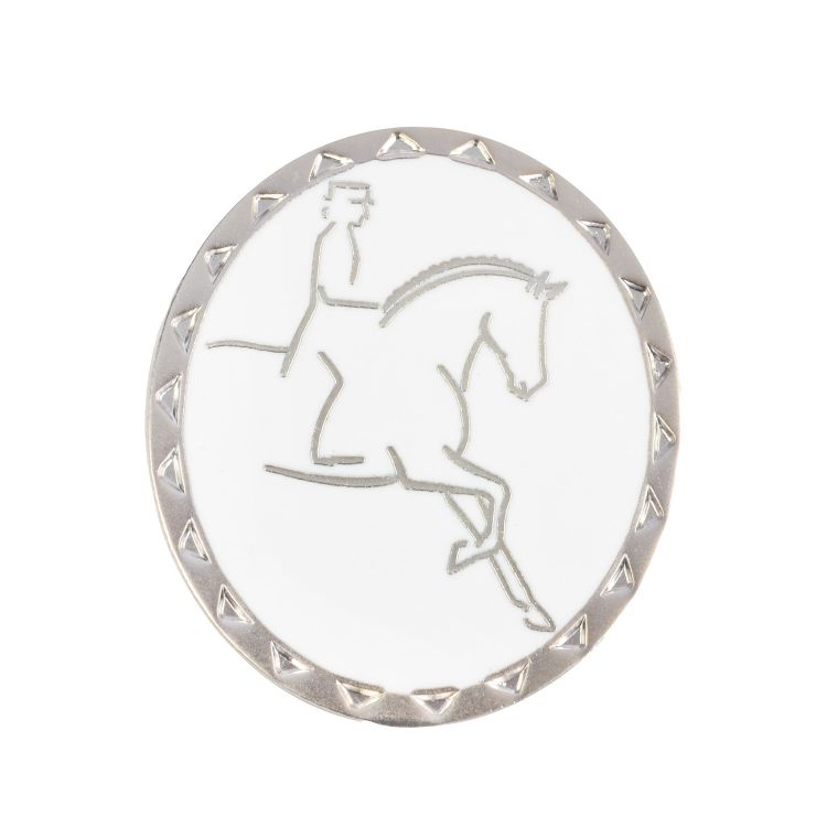 DRESSAGE RIDER BROOCH