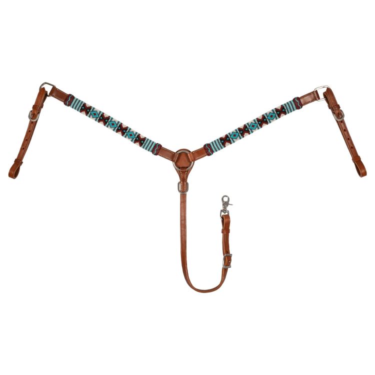 NAVAJO PEARLS WESTERN BREASTCOLLAR