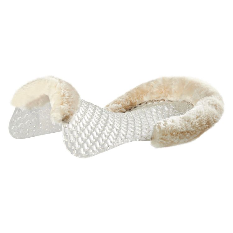 ACAVALLO RESPIRA AIR RELEASE GEL PAD CUT OUT SHEEPSKIN