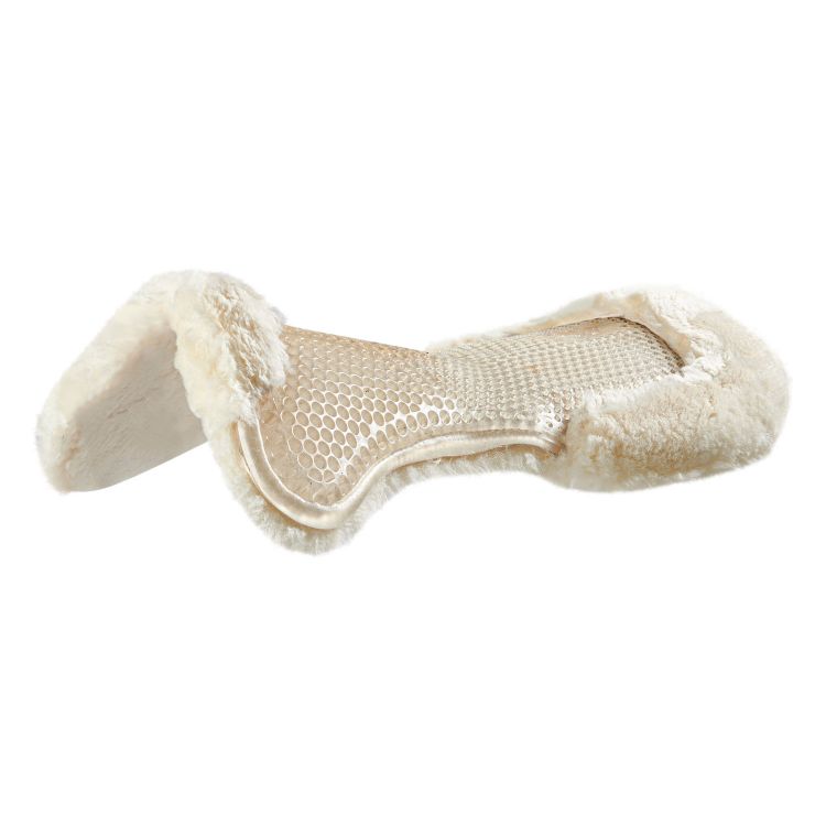 ACAVALLO CLASSIC GEL PAD FULL SHEEPSKIN WITH FRONT RISER
