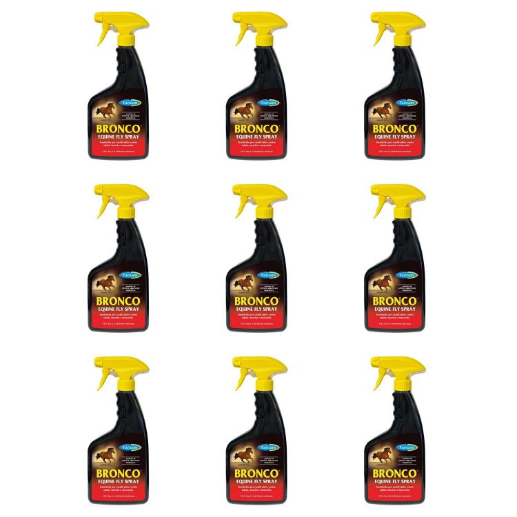 BRONCO EQUINE FLY SPRAY (600 ML) BOX 12 PIECES