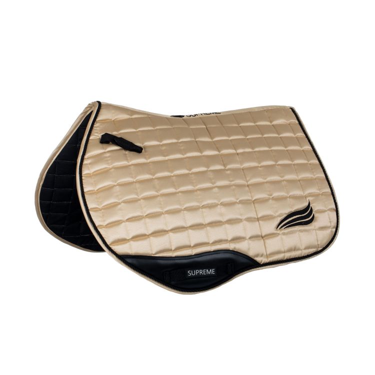 Satin jumping saddle pad