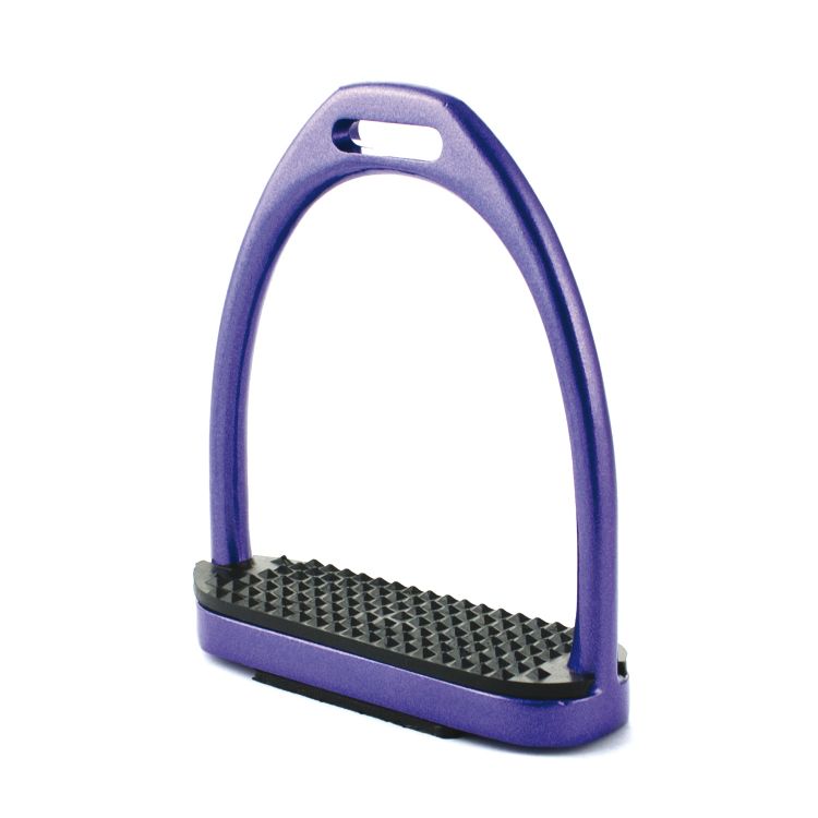 ALUMINUM STIRRUPS WITH RUBBER PADS