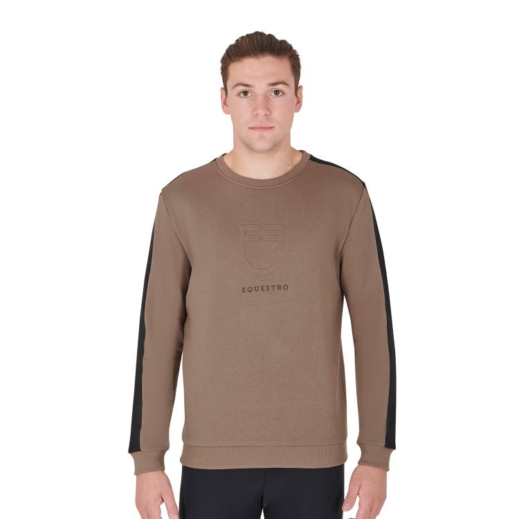 Men's cotton sweatshirt with logo
