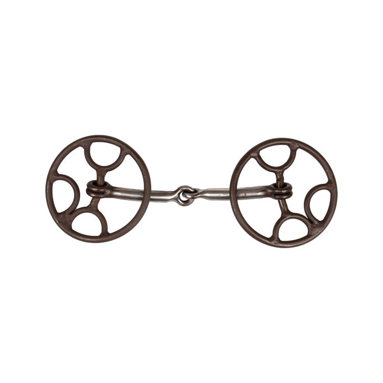 METALAB ANTIQUE SNAFFLE LIFTER RING