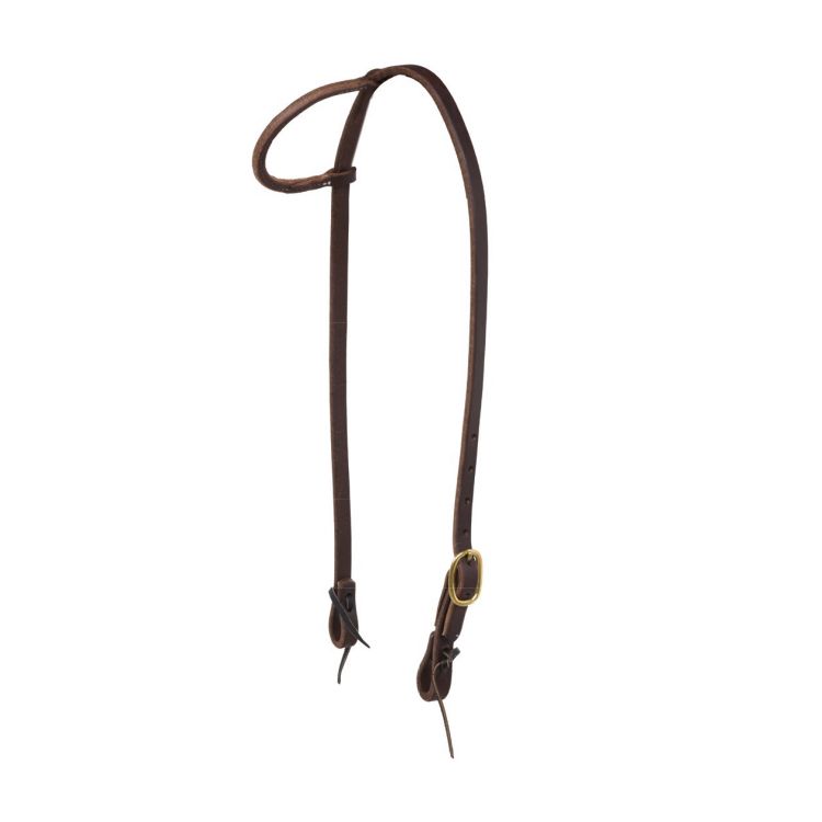 ROLLED EAR WESTERN BRIDLE