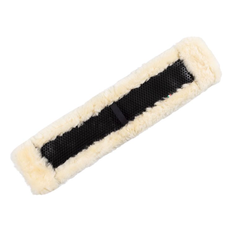 Western wide girth sleeve gel classic sheepskin