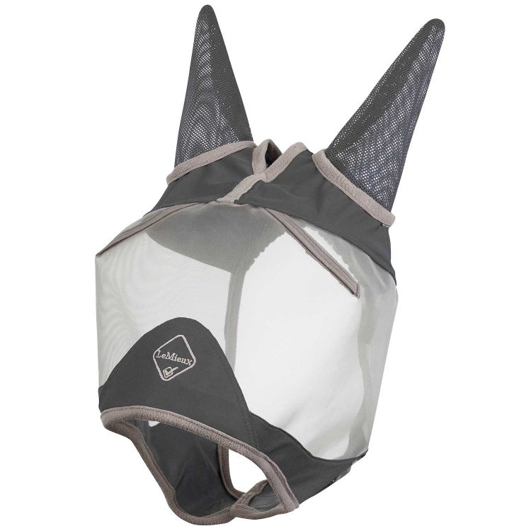 ARMOURSHIELD PRO HALF FLY MASK GREY