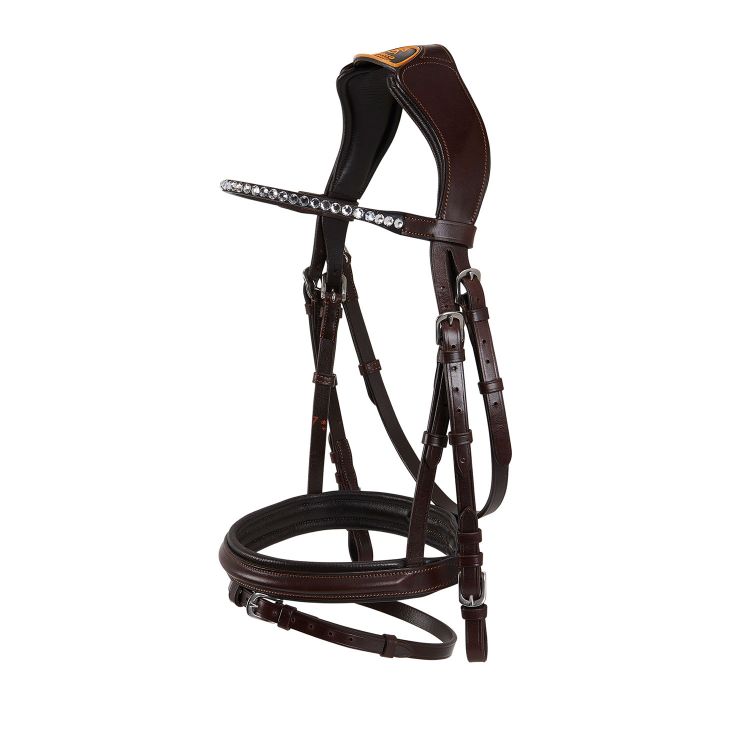 ACAVALLO CUPIDO LEATHER BRIDLE