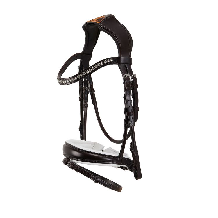 ACAVALLO POESIA ROLLED LEATHER BRIDLE