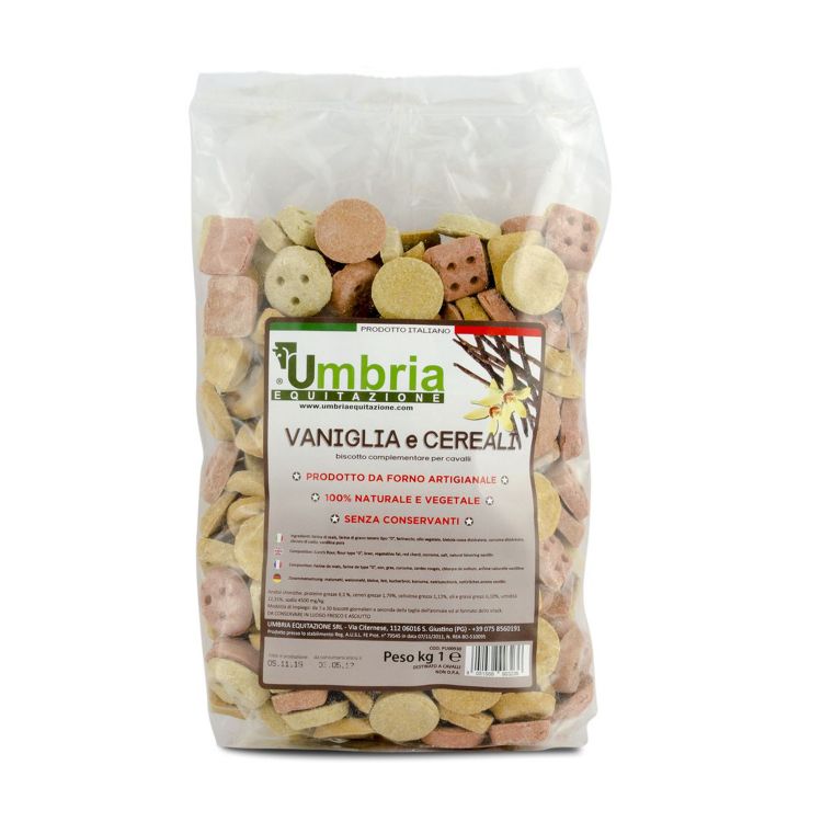 VANILLA & CEREALS HORSES CRUNCHIES (930 GR)