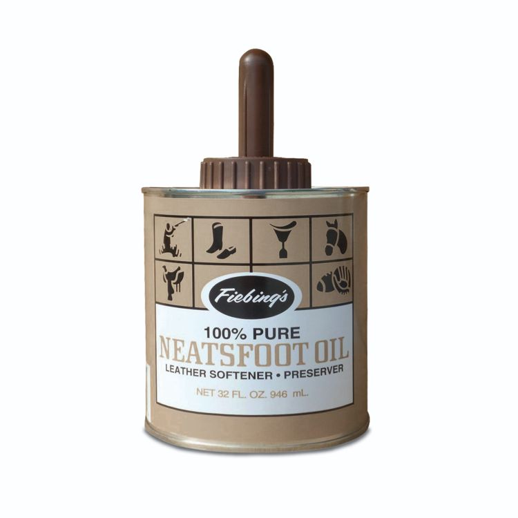 100% PURE NEATSFOOT OIL 946 ML WITH APPLICATOR