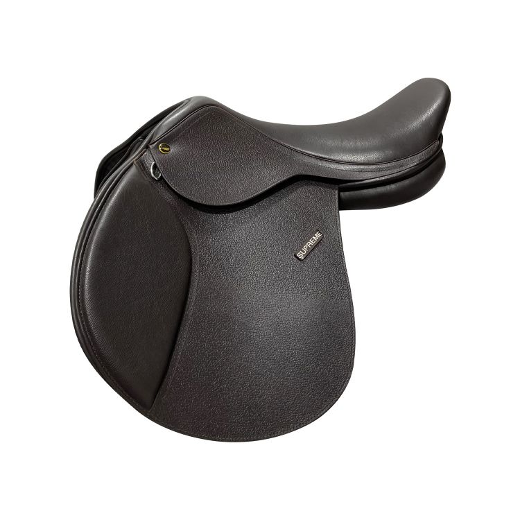 SUPREME JUMPING SADDLE WITH CHANGEABLE GULLET  ( INCLUDES 4 GULLETS)