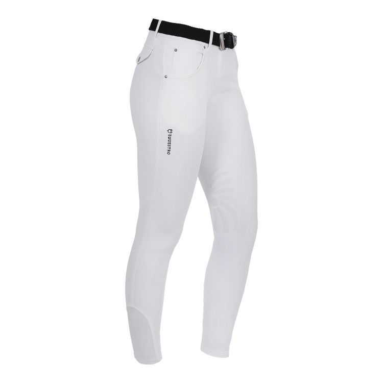 Women's slim fit breeches with grip