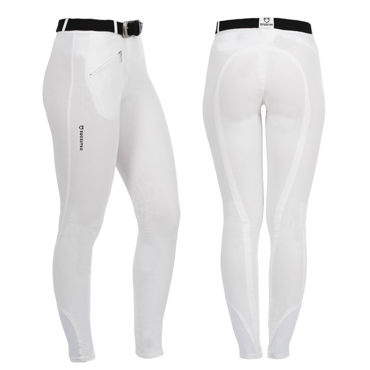 SELENE MODEL WOMAN BREECHES IN STRETCH COTTON WITH GRIP