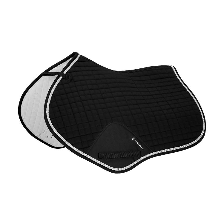 Shaped jumping saddle pad in cotton