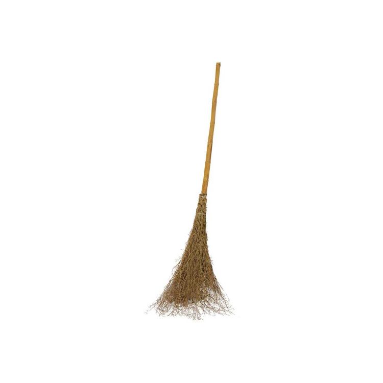 Large bamboo industrial broom