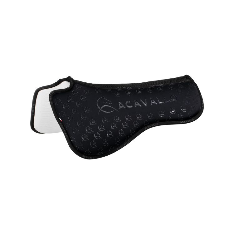 Dressage Lycra and memory foam half pad with bamboo fibre