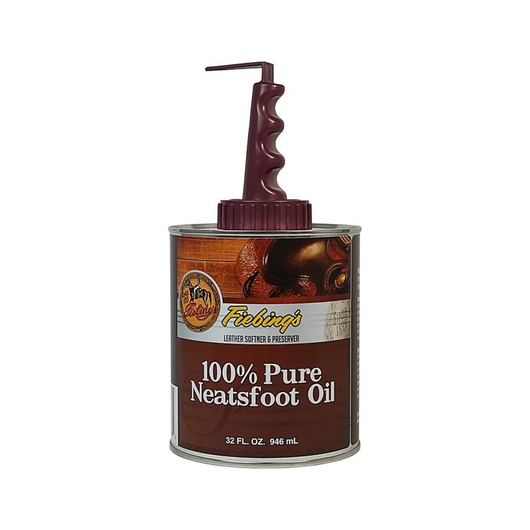 100% PURE NEATSFOOT OIL 946 ML WITH APPLICATOR