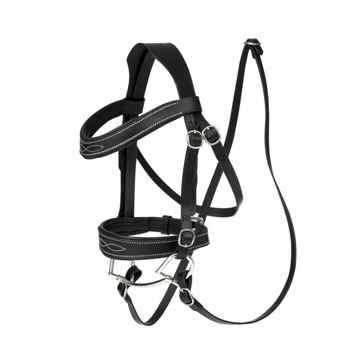 HOBBY HORSE COMPETITION BRIDLE BLACK