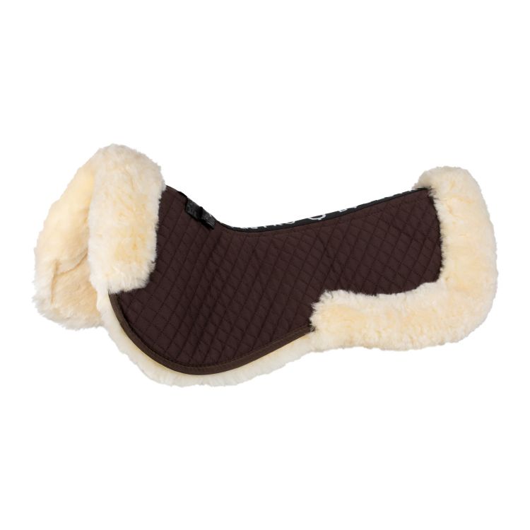 Cotton and sheepskin pad