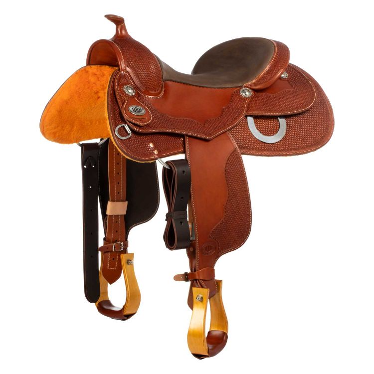 Selle Westwood classic reining big butterfly cognac