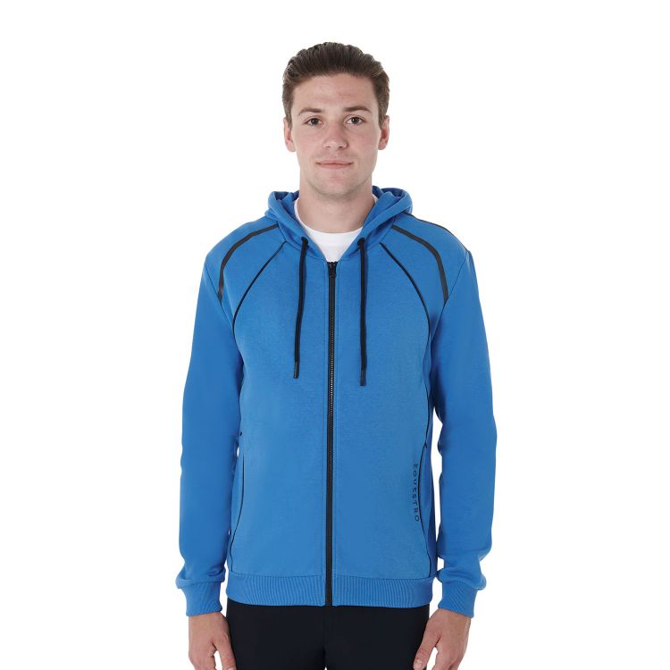 Men's front zip hoodie