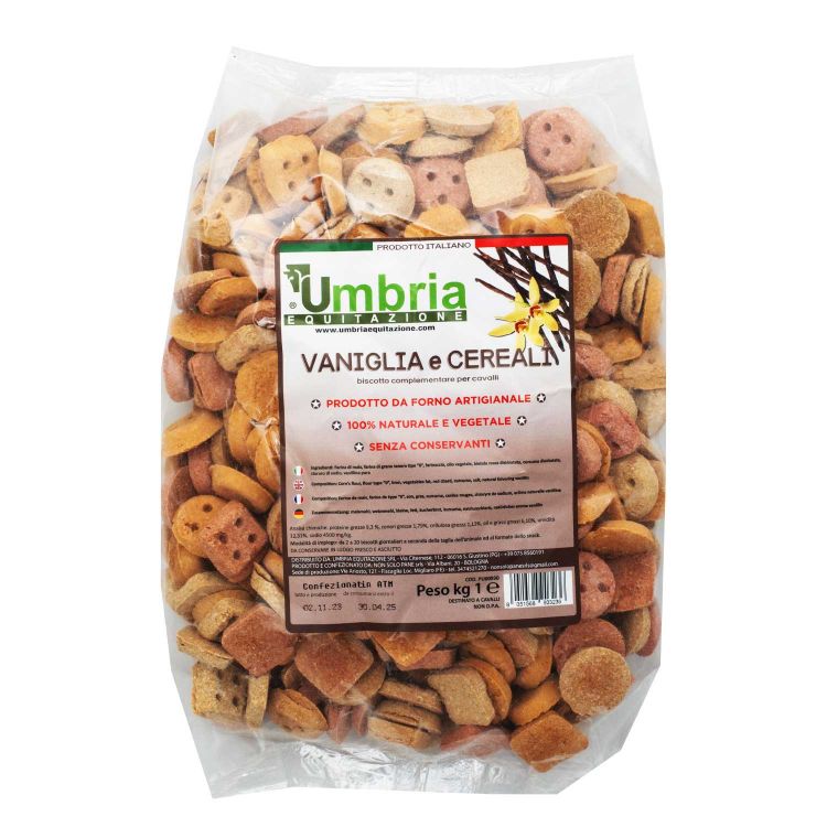 VANILLA & CEREALS HORSES CRUNCHIES (930 GR)