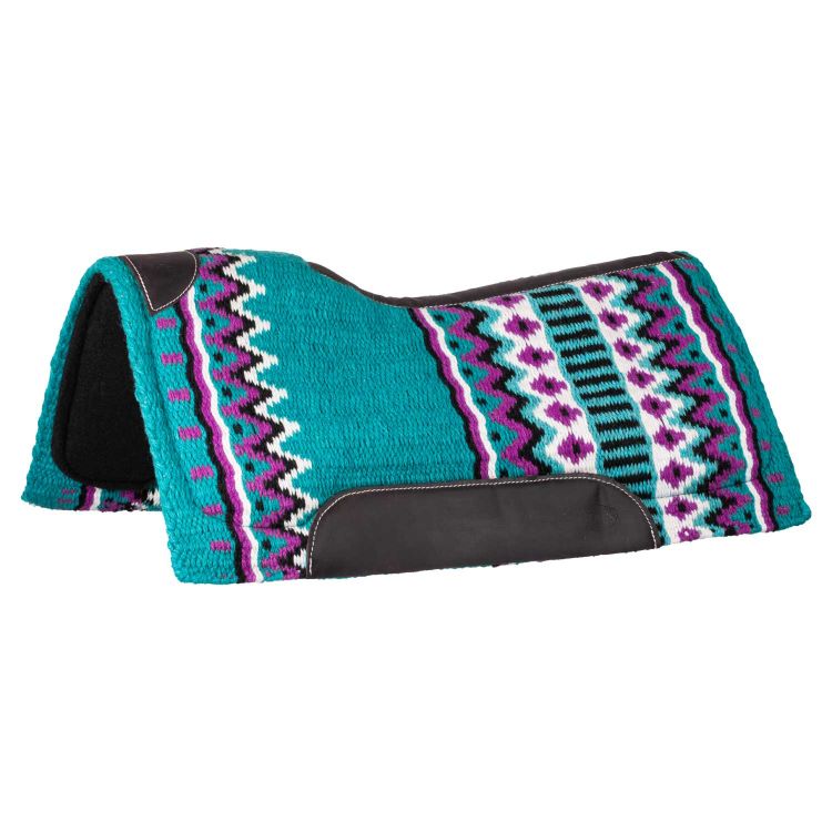 Wool top felt bottom saddle pad