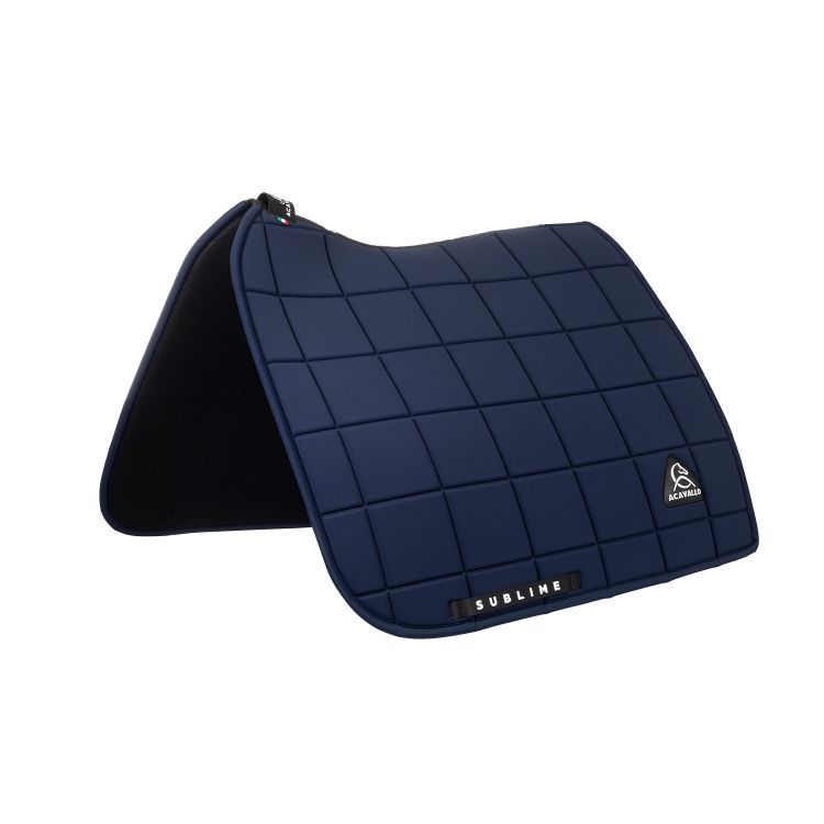 SQUARE DRESSAGE SADDLE PAD W/SQUARE BACK CORNER
