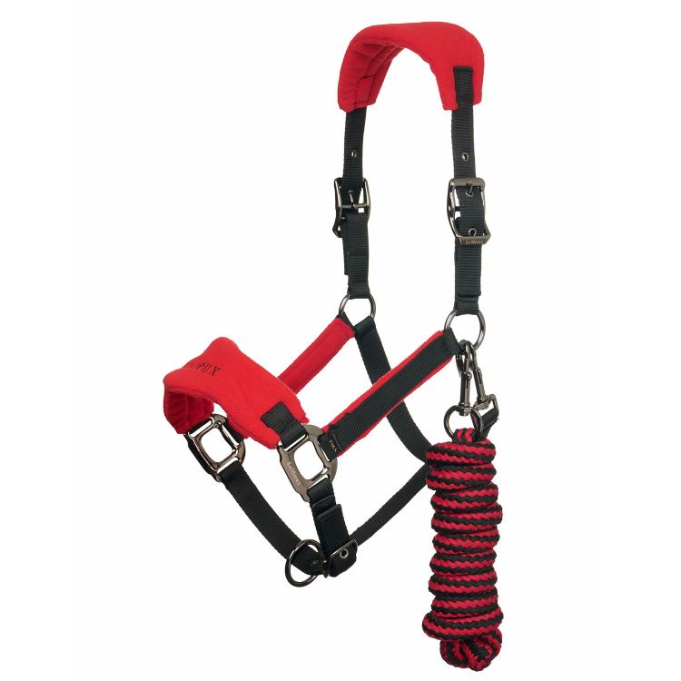 VOGUE HEADCOLLAR & LEADROPE CHILLI