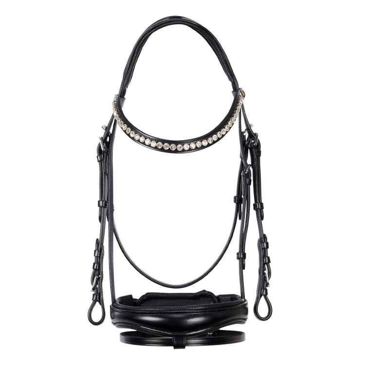 English leather bridle with glitter NEW