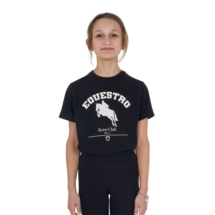 Girls' Jumping Horse Club cotton T-shirt