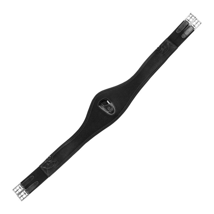 LEATHER SHAPED GIRTH BUFFALO LEATHER