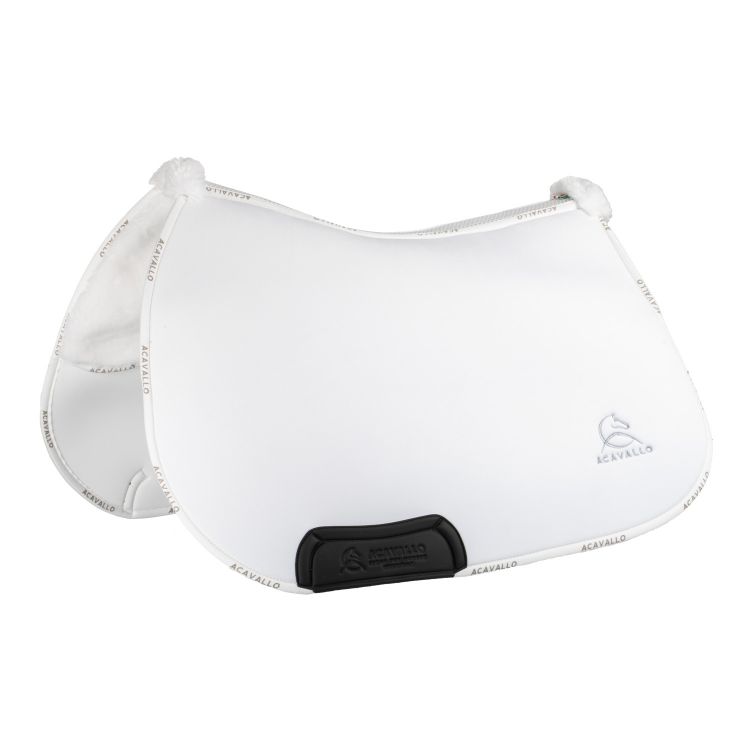 Saddle pad JS CW-3DS louvre shaped internal faux sheepskin