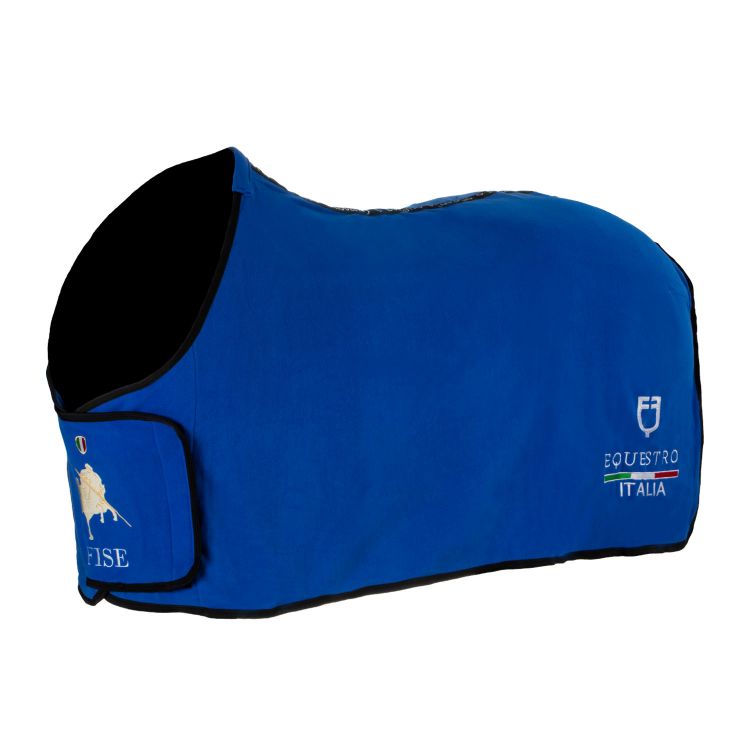 Fleece rug with front closure Equestro X FISE