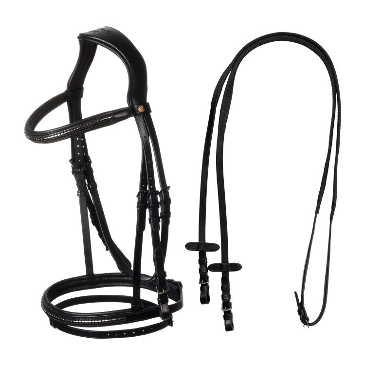 LEATHER BLACK CLINCHER ENGLISH BRIDLE