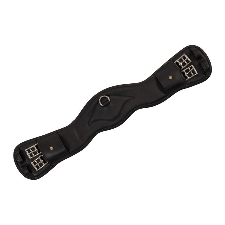 SOFT LEATHER ANATOMIC DRESSAGE GIRTH