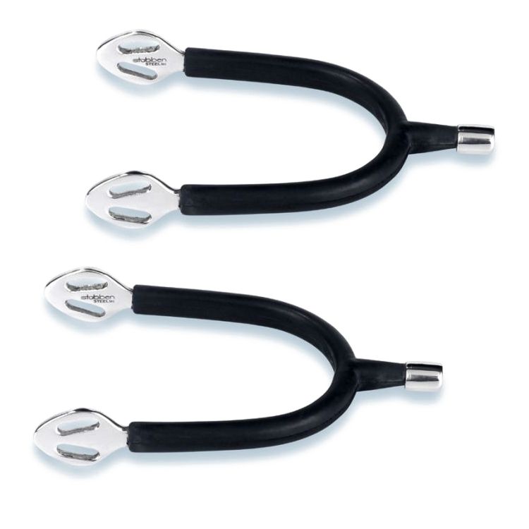 STUBBEN SEQ SPURS, STRAIGHT NECK (1 PAIR)
