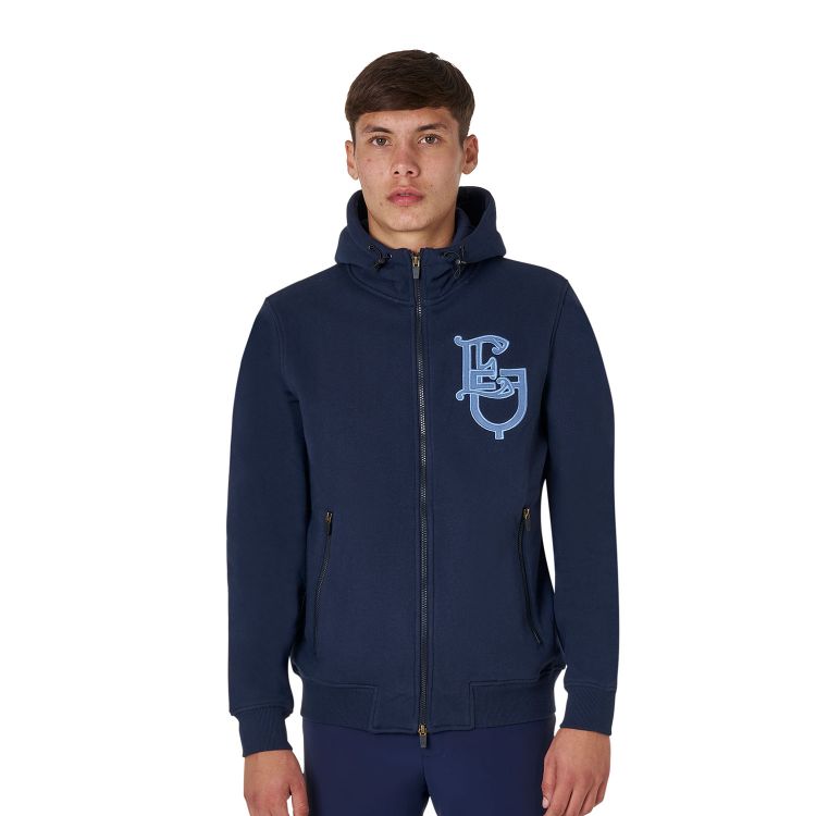 Men's EQ hoodie with front zip