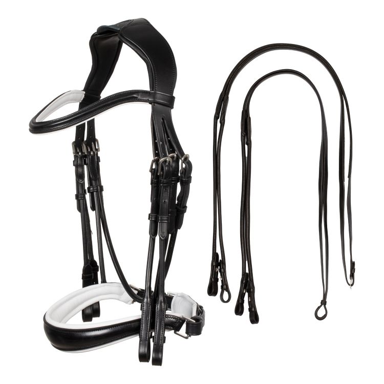 Giocanda bridle calfskin & double reins