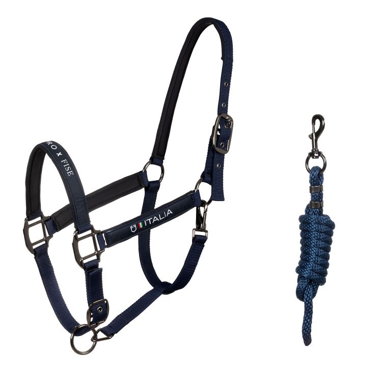 Padded halter double adjustment Equestro X FISE